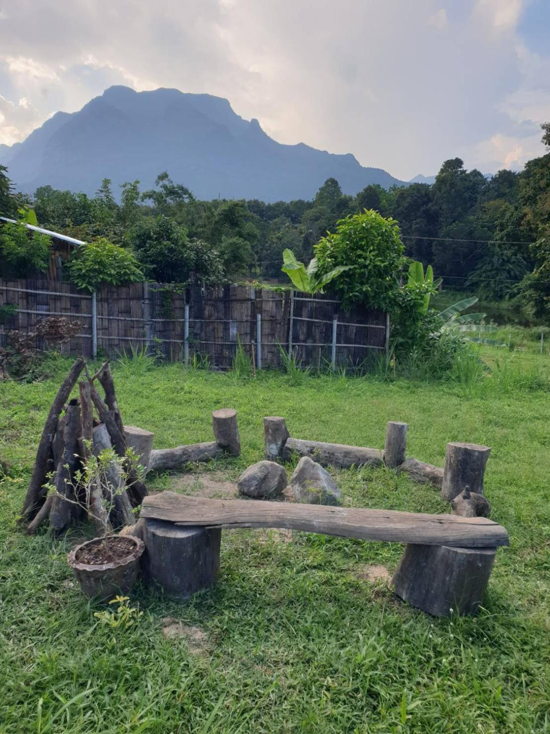 Nha-Da Land Leilighet Chiang Dao Eksteriør bilde